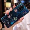 Чехол для Samsung S21 Ultra Note 20 Ultra S20 FE A42 5G A73 A53 5G A21S S20 Ultra Plus Прозрачный мягкий чехол Космическая планета