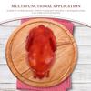 LEDMOMO Roast Chicken Cooked Turkey Food Fake Food Kitchen Use Model, Prop, Decoration, Meat, Display, Thanksgiving, Halloween,