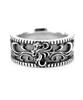 Lionheart LH HOWL Fat Mane Howl Silver Size 15 Ring, 925,