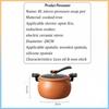 8L Non-Stick Micro Pressure Pot Multifunction Stew Cooking Soup Wok Home Multifunctional Wheat Rice Stone Stew Cooker