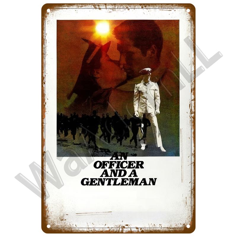 Vintage Metal Sign Movie Retro Tin Sign Aesthetic Living Room Metal Wall Decor Decoration Cinema Industrial Deco Films Poster