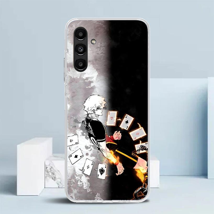 Чехол для телефона Blue Lock Football Anime для Samsung Galaxy A17 A37 A57 A16 A15 A14 A13 A56 A55 A54 A53 A36 A35 A34 A33 A26 A25 A24 A