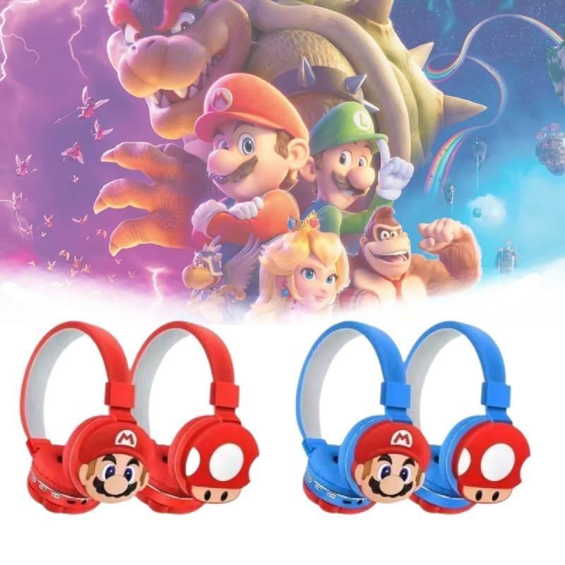 Милые беспроводные Bluetooth-наушники в мультяшном стиле Ah-806 Mario Большее время работы от аккумулятора