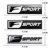1Pcs 3D Metal Car Stickers F SPORT Letter Logo Badge For Lexus IS250 IS200 CT200h GS300 LS430 RX450h LX570 IS300 ES RX LS IS NX