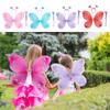 Dressing Up Kids Butterfly Headband Wings Party Props Fairy Wing Cute Glitter Butterfly Girls