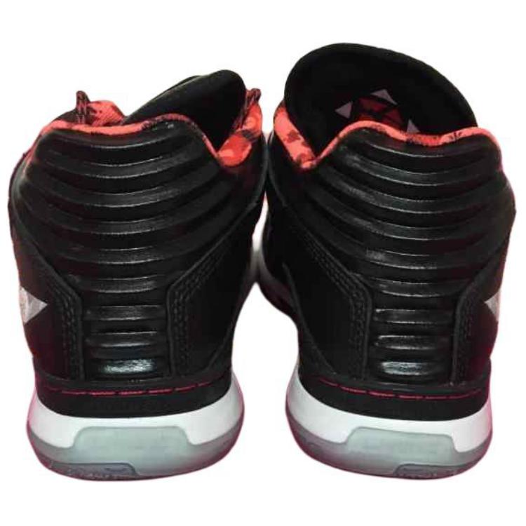 Li Ning WOW 1.5 Нескользящие износостойкие кроссовки для баскетбола средней высоты Мужские Черный Белый Красный ABAH037-2