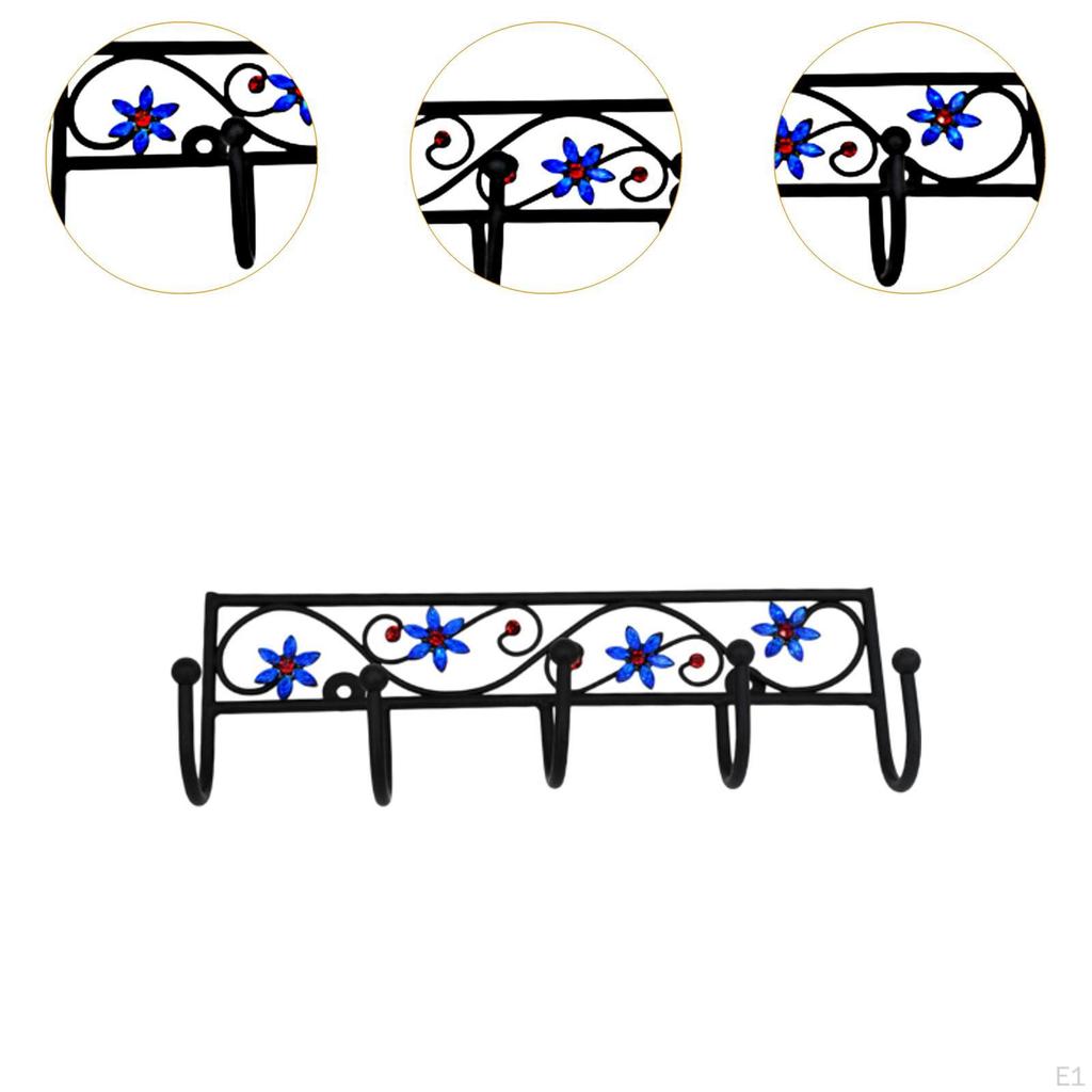 Крючки для одежды для прихожей, настенные, для подвешивания на дверь ванной комнаты в деревенском стиле