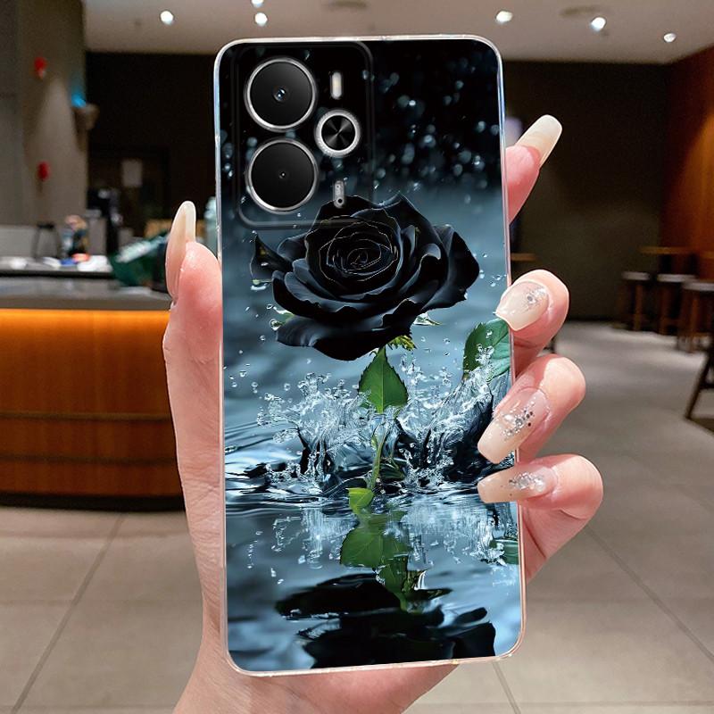Чехол Для Realme 14 5G 14T 2025 Чехол Для Телефона Роскошный Дракон Милый Крутой Мальчики Девочки Мягкий Чехол Realme14 Realme14T Прозрачные Чехлы