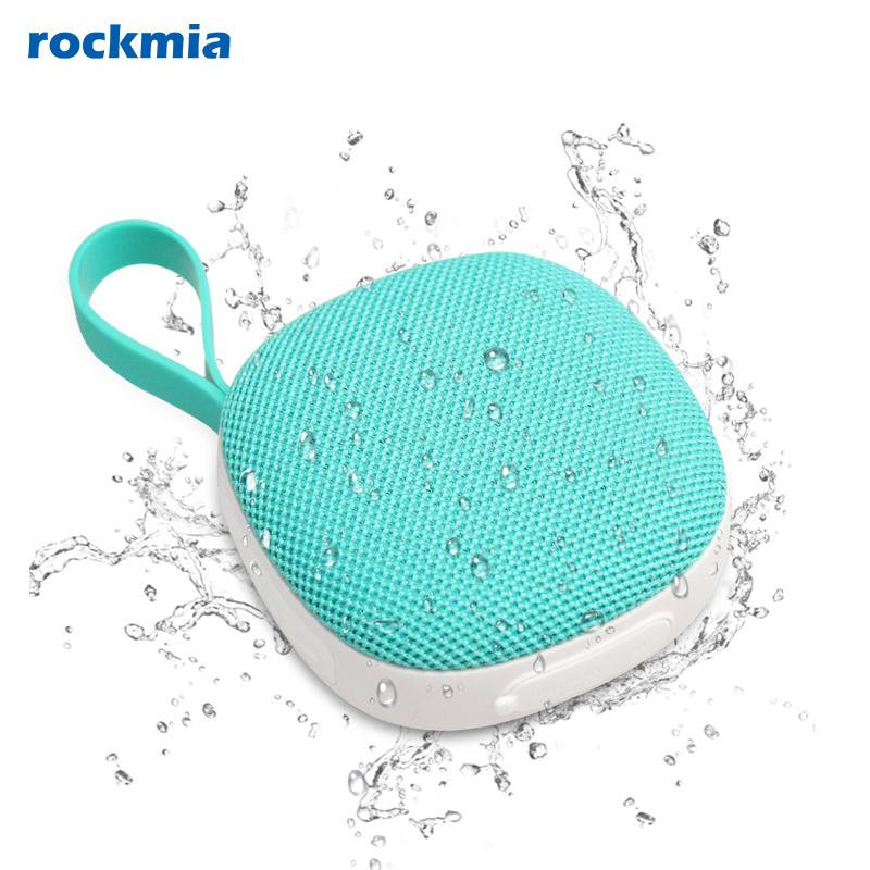 Rockmia EBS-303 5 Вт Мини-портативная колонка Bluetooth 5.0 Тканевая сетка Сабвуфер с функцией магнита Водонепроницаемый Проигрыватель TF-карт Звуковая коробка Подарок