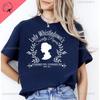 Funny Pink Unisex Cotton Tshirt Sprinkled Tea Lady Whiston Shirt Social Short Sleeve Tops Whistledown Retro Shirt Tv Show Tshirt