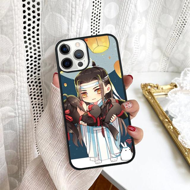 Чехол для телефона "Неукротимый Лань Чжань Вэй Усянь" для Samsung Galaxy S10 S22 S23 S24 Note 10 20 Lite S20 Plus S21 Ultra Задняя крышка