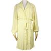 CHANEL Shirt dress one piece P61108V46519 strap yellow silk Women Used