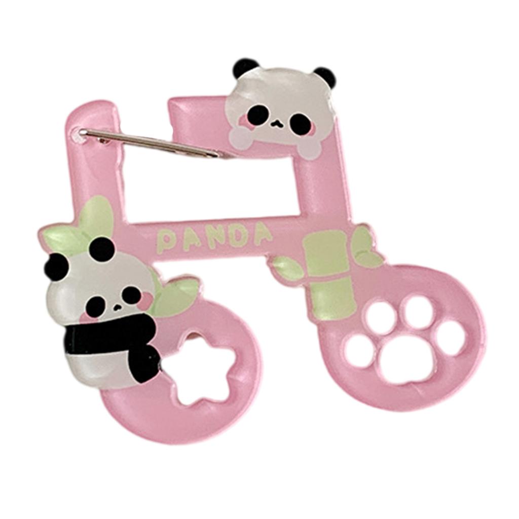 Practical Acrylic Carabiner Keychain For Backpacks HandbagsLightweight Decorative Accessory For Students And Office Use