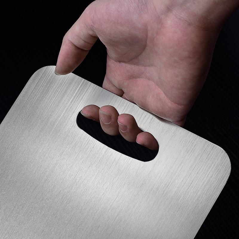 Cutting Board, 304 Stainless Steel Antibacterial And Anti-Mold Large Chopping Board, Fruit Cutting Board, Dumpling Board, GJ30C1WG Large Size