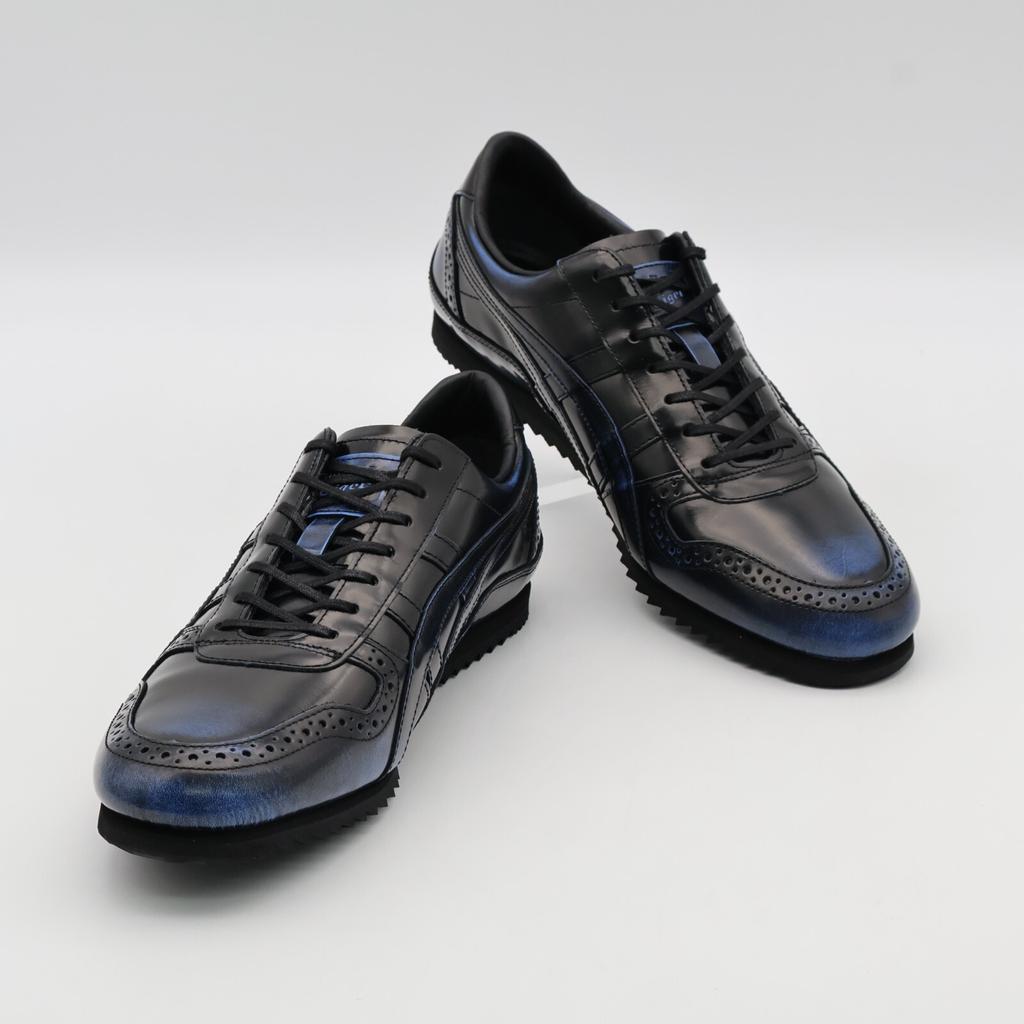 1181A610-001 Onitsuka Tiger NIPPON MADE ULTIMATE TRAINER ЧЕРНЫЙ СИНЕ-ГОЛУБОЙ (Мужской)