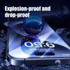 Защитная пленка 4-в-1 с защитой от подглядывания для iPhone 16 14 13 15 Pro Max 16e, Стеклянная пленка для защиты объектива камеры для iPhone 12 11 Pro Max 15 14 Plus