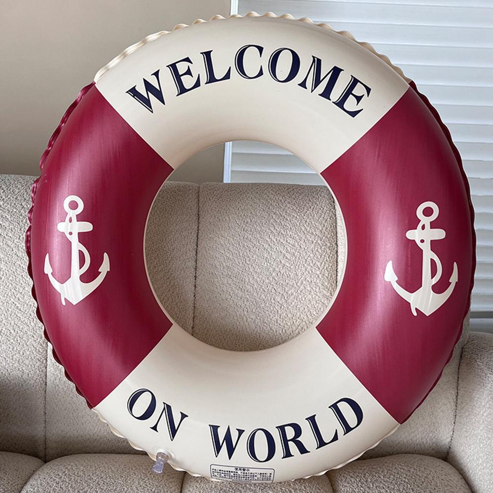 Креативный якорь, надувной плавательный круг для бассейна, детский плавательный круг, трубка для плавания, водные игрушки для бассейна