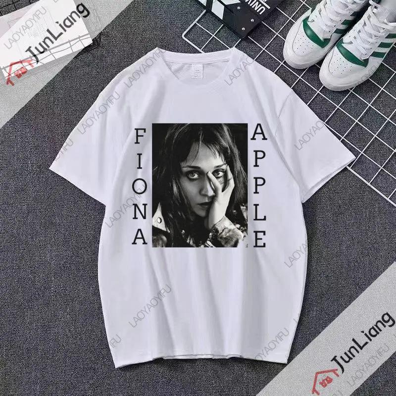 Fiona Apple Fetch The Bolt cutter album printed pattern Tshirt Hiphop streetwear Summer Harajuku shirt top