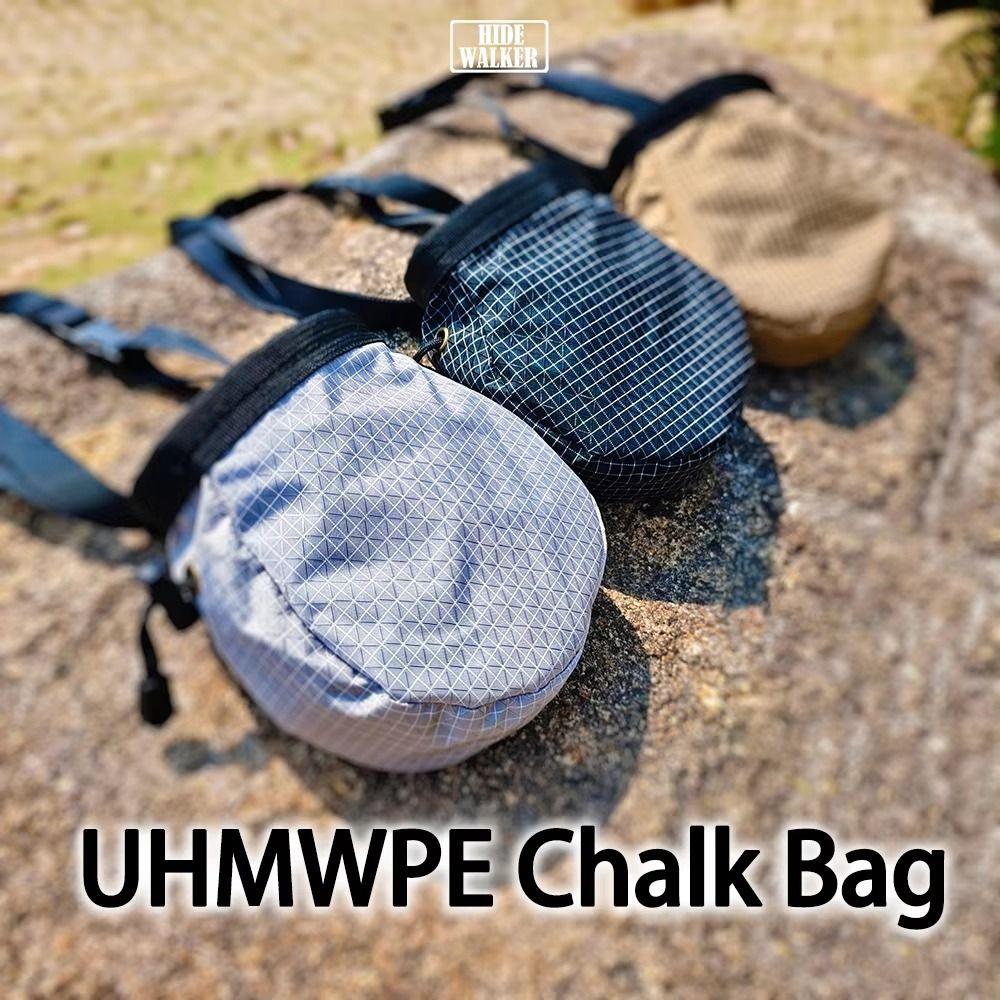Portable Rock Climbing Chalk Bag Drawstring Dry Magnesium Powder Pocket Running