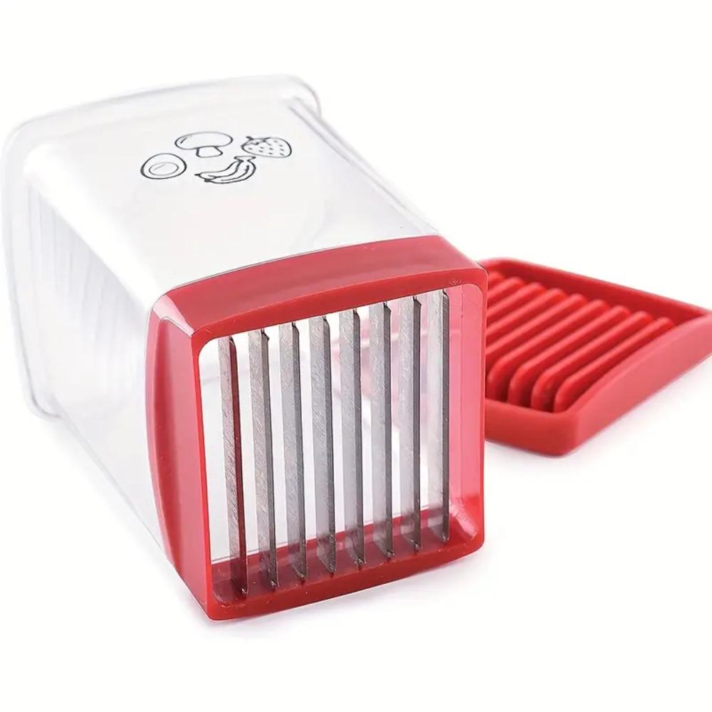 Ручной фрукторезка Инструмент для нарезки чашек Клубничный слайсер Кухонный гаджет Фрукторезка Овощ