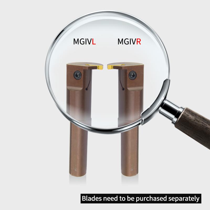 Полная серия Держатель для канавочного инструмента MGIVR2016 MGIVR2520 MGIVR3125 Пружинная сталь Пластины для внутреннего токарного инструмента MGMN Токарный пруток