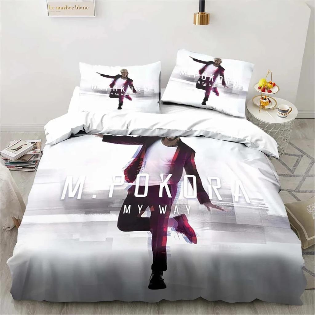 3D-печать Singer M. Постельный комплект Pokora Пододеяльник Одеяло Комплект для кровати Пододеяльник Наволочка, Размер Кинг Квин Твин Мальчики Девочки Взрослый