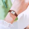 Fashion Women's Watch Korean Style Simple Small Square Watch Temperament Quartz Watch Strap Waterproof Watch for Women