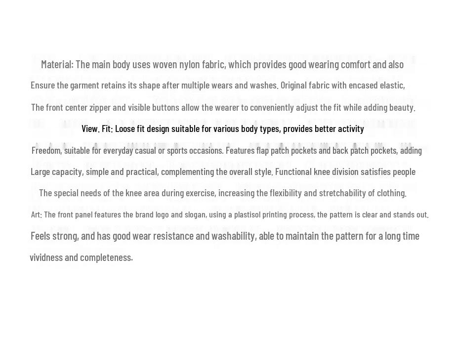 SKECHERS Men's Woven Casual Trousers