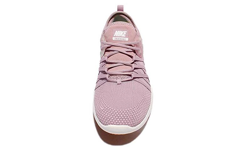 Nike Бесплатные тренировочные кроссовки TR женские низкие розово-белые 904651-500