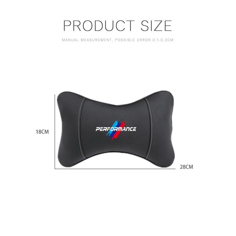 New Valve Caps For BMW Performance F20 G20 G38 X3 X4 X5 X6 X7 E90 F30 F10 E36 E46 E28 Car Seat Headrest Auto Logo Neck Pillow CL8