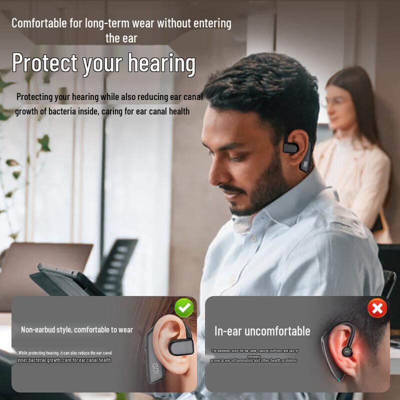 Oukeshi i5 Костная Проводимость Bluetooth Спортивная Гарнитура-Крючок