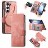 Флип Кожаный Магнитный Чехол-Кошелек для Samsung Galaxy Z Fold 7 6 5 4 3 Fold7 Fold6 Fold5 Fold4 Магнитная Защитная Крышка Magsafe