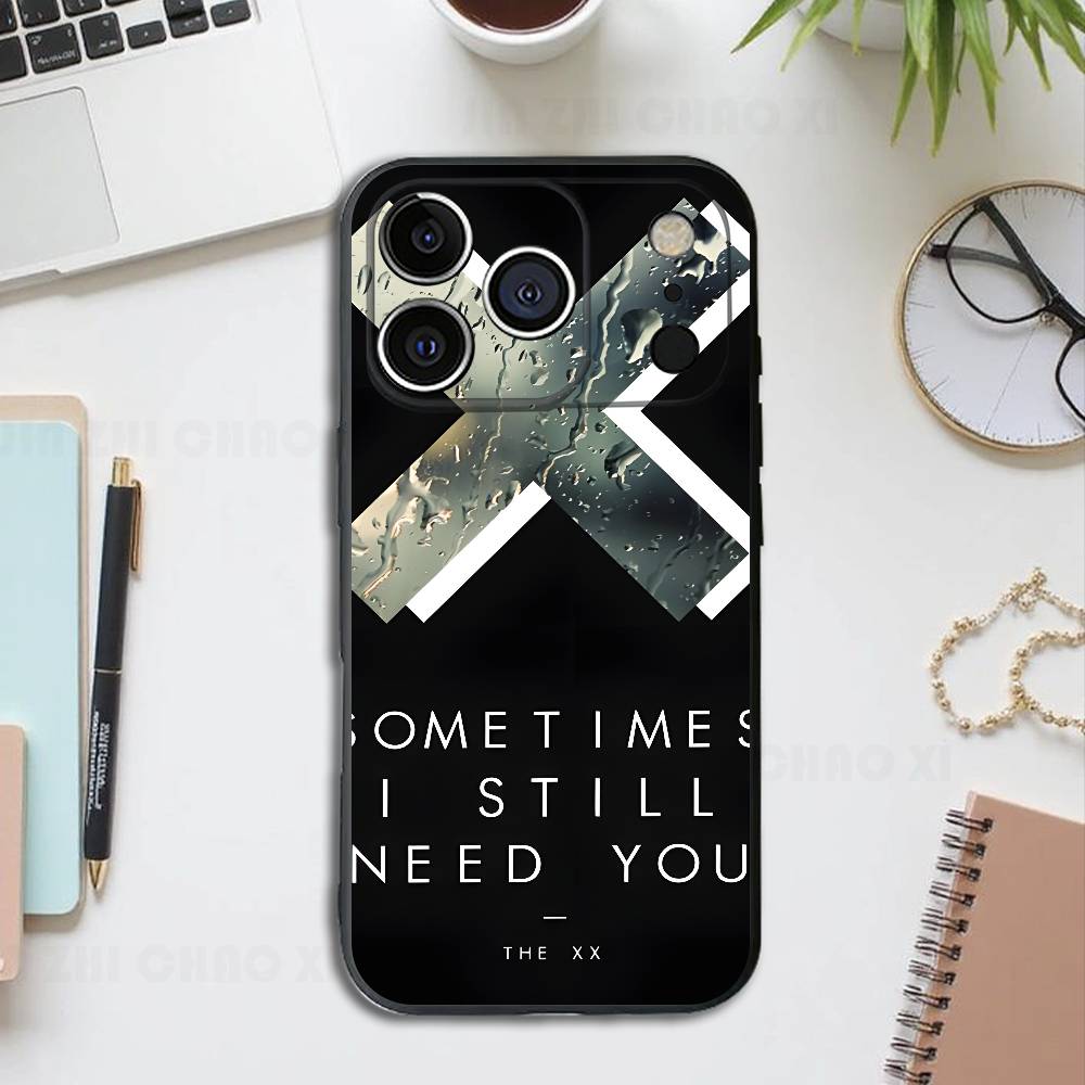Band The XX Silicone Soft Phone Case For IPhone17 16 15 14 13 12 11 Pro Max Plus X XR SE Cover