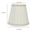 2PCS Clip On Design Clip On Lamp Shade Fabric Pleated Fabric Lampshade Small Lamp Shade  Wall Lamp