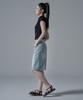 WAARFORWOMAN W1136 Denim Shorts_Light Wash