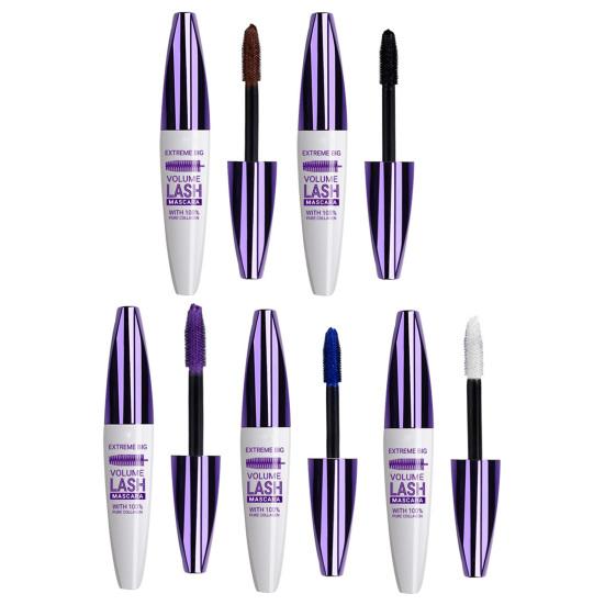 Yousheng 10g Curling Mascara Не размазывается Не слеживается 5D Эффект Стойкая Быстросохнущая Тушь для ресниц Тонкая Укладка Женская Поставка