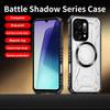 Чехол для телефона серии Battle Shadow для OPPO Reno14 Pro 5G, Reno14 5G, противоударный, защитный от падений