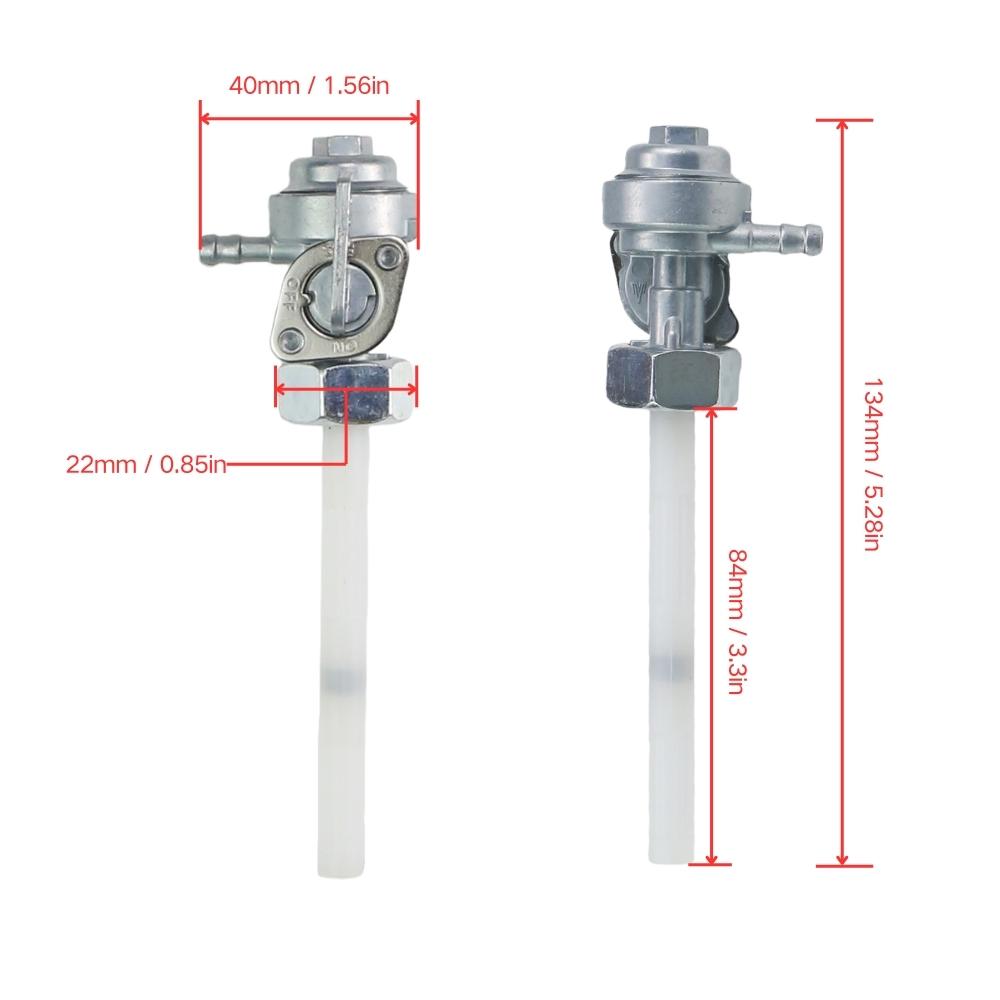 16*15mm For Honda CB350 CB750 CX500 Motorcycle Gas Fuel Tank Switch Pump Petcock