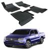 Коврики для пола - SCOUTT - Volkswagen Amarok 2010-2016 - Премиальная резина - 3D - Водостойкие
