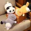 Soft Stuffed Animals Panda Doll Fluffy Stuffed Panda Plushie Doll  Birthday Parties