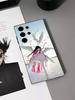 G-Genshin C-Колумбина Impact Чехол для телефона для Samsung S26,S24,S21,S22,S23,S30,Ultra,S20,Plus,Fe,Lite,5G Черный чехол