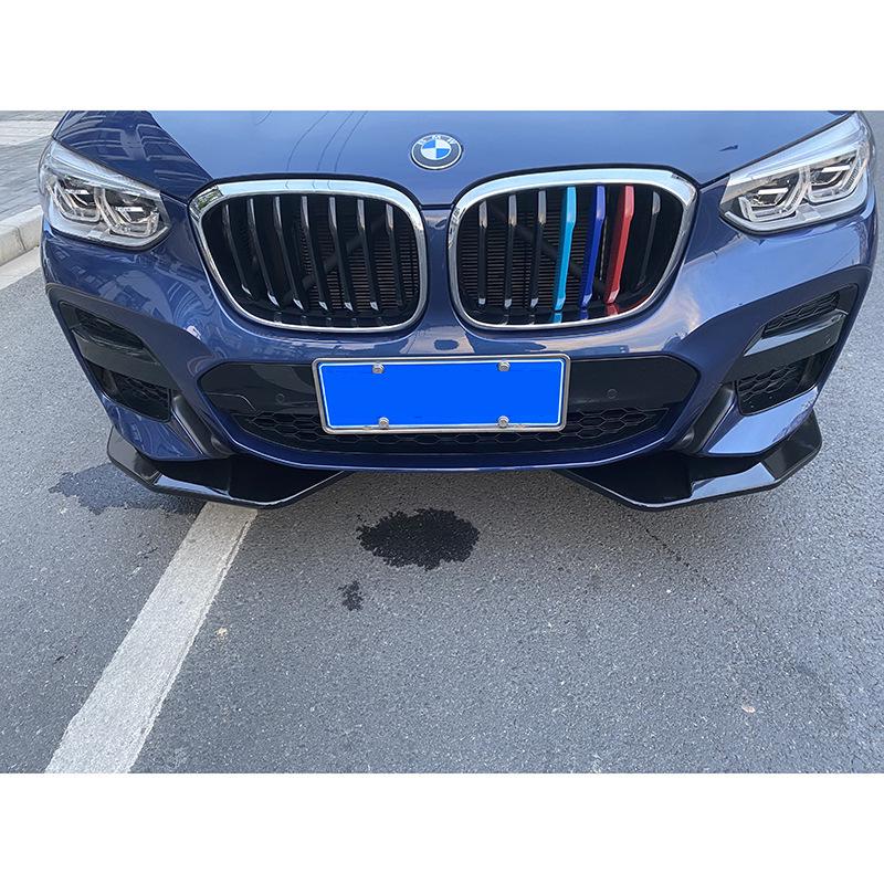 Подходит для BMW X3/X4 G01/G08 2018+ Передний спойлер-губа, Угловые накладки на бампер, Модифицированный противоударный сплиттер для X3M/X4M.