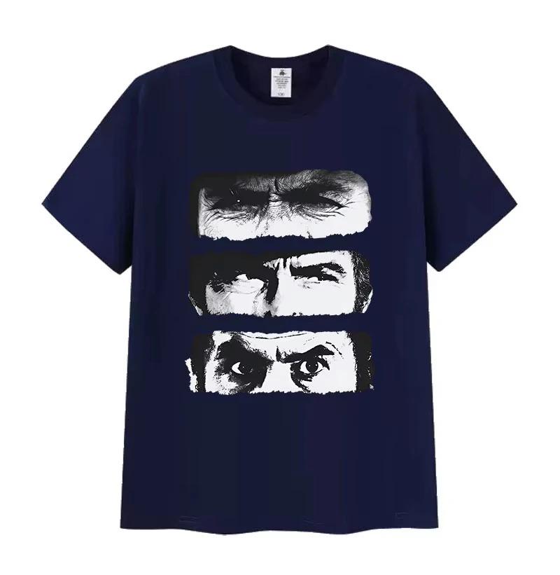 2026 The Good The Bad and Ugly TV Graphic Print Men Women Vintage Fashion Short Sleeve Tshirt Gothic Cotton Tshirt