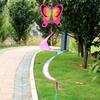 Colorful  Rotate Windmill Hanging Wind Spinner Landscape Decorations Children Craft  Garden