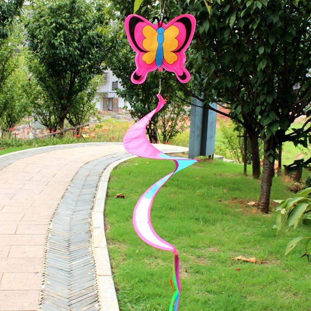 Colorful  Rotate Windmill Hanging Wind Spinner Landscape Decorations Children Craft  Garden
