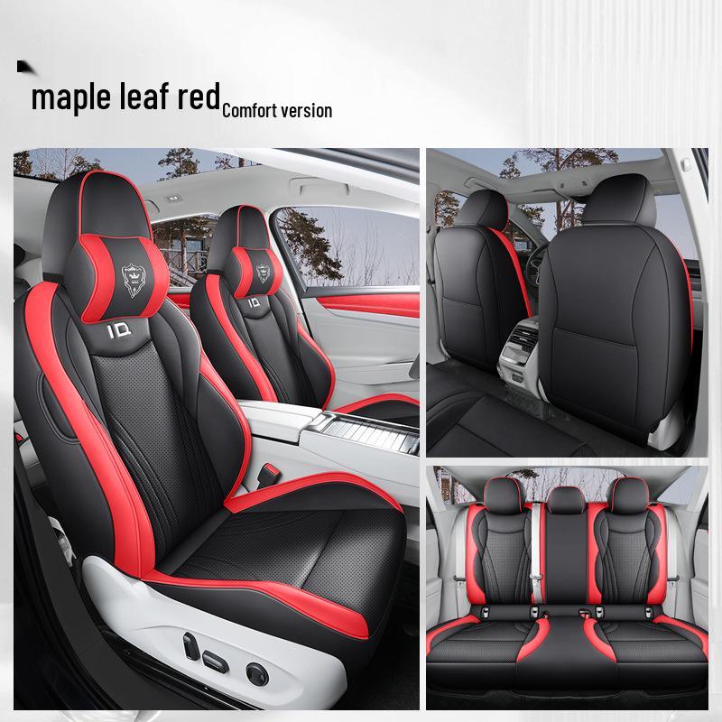 2024 VW ID.7 First Edition Кожаные чехлы на сиденья - Всесезонные, Дизайн с полным обхватом