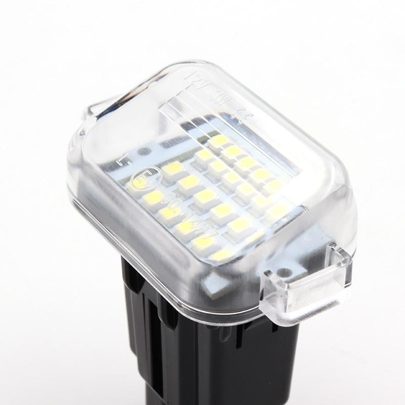 6000K безошибочный автомобильный светодиодный светильник для номерного знака, автомобильные аксессуары для Mazda A/T(Она же Мазда 6) 2014-2017