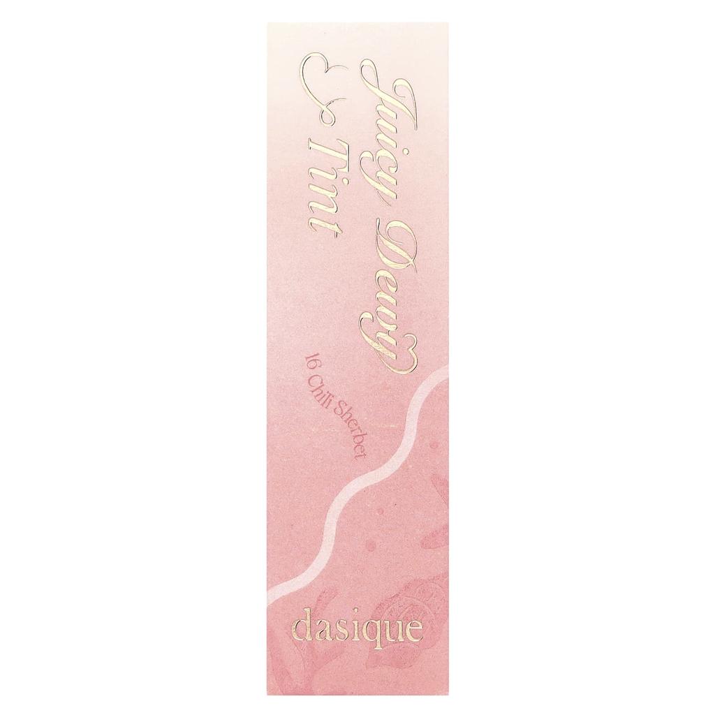 DASIQUE Juicy Dew Tint, 16 сорбетов со вкусом чили, 3,5 г (0,12 унции)
