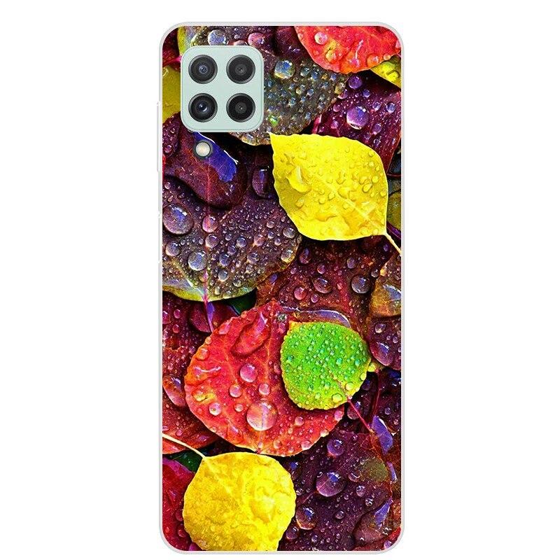 Чехол для Samsung Galaxy M22 M32 4G, задняя крышка для телефона Samsung M22, мягкий чехол для Samsung M32 4G M 22 32, черный чехол из ТПУ 6,4 дюйма