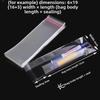 Small Transparent OPP Self-Adhesive Bag for Jewelry, Toys, or Clothing